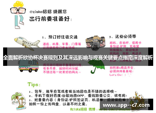 全面解析欧协杯决赛规则及其深远影响与观赛关键要点指南深度解析