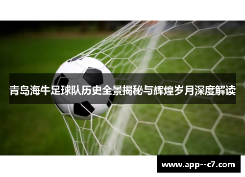 青岛海牛足球队历史全景揭秘与辉煌岁月深度解读 青岛海牛足球队历史全景揭秘与辉煌岁月深度解读